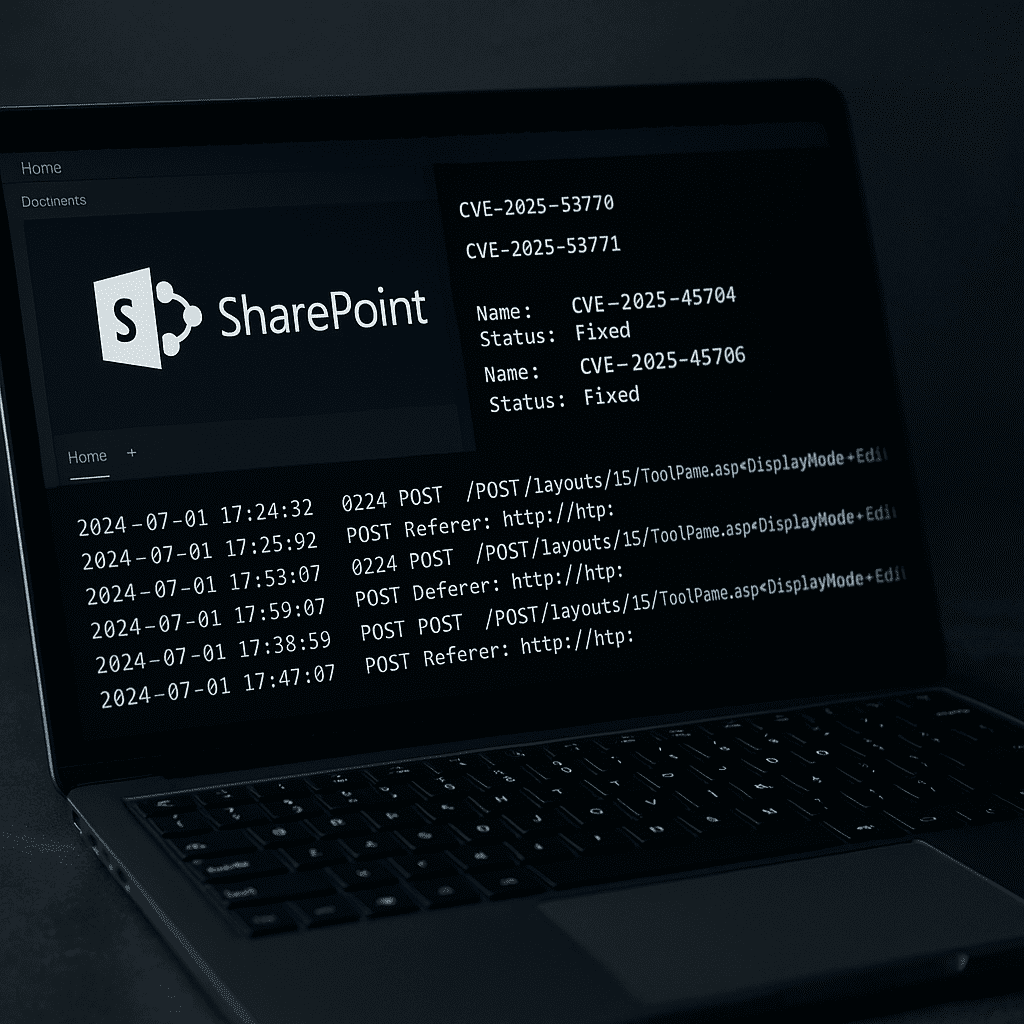 Kritická zero-day zraniteľnosť v Microsoft SharePoint: Si pripravený na útok? zraniteľnosť v Microsoft SharePoint